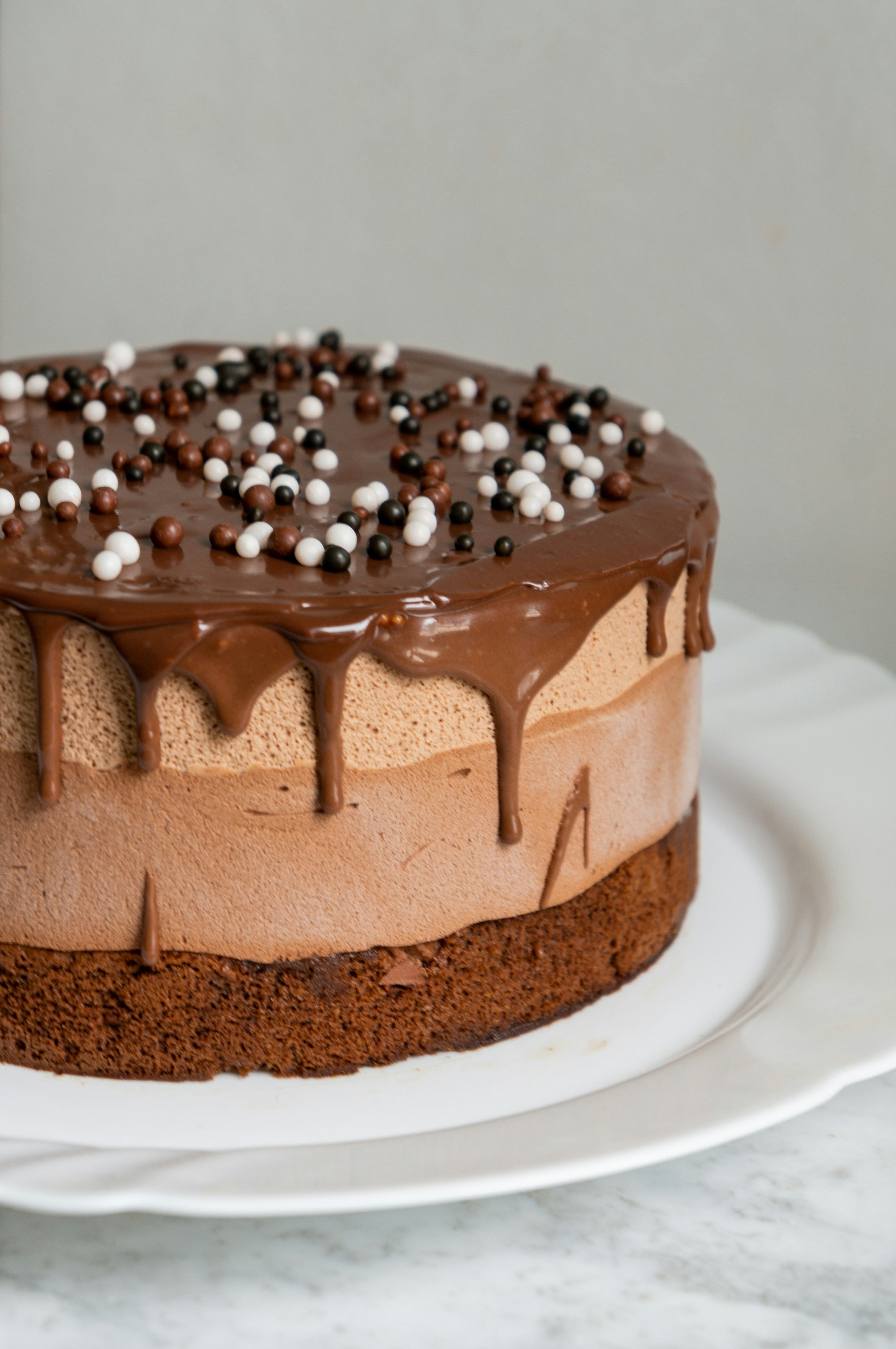 Chocolate caramel cake